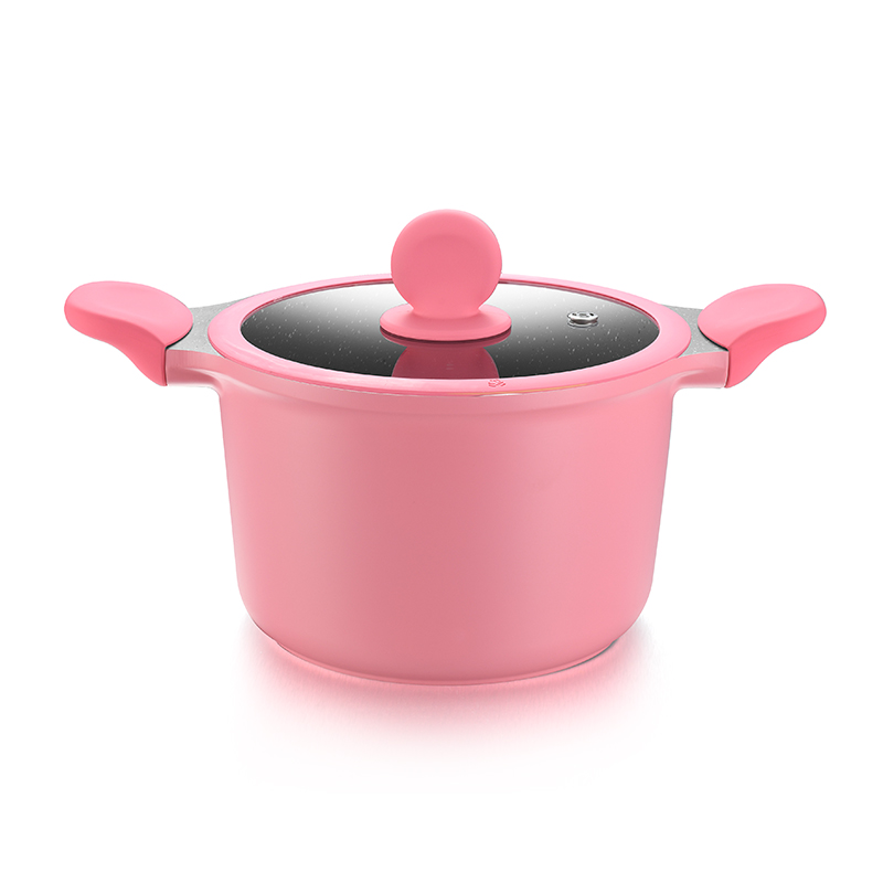 Aluminum Die Casting Pinky Cookware Collection